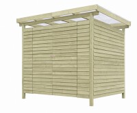 Gerätehaus Oslo, 244x206x225cm, VE: 1, Art.-Nr.: 65021