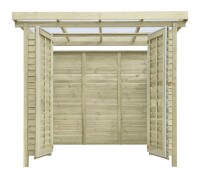 Gerätehaus Oslo, 244x206x225cm, VE: 1, Art.-Nr.: 65021