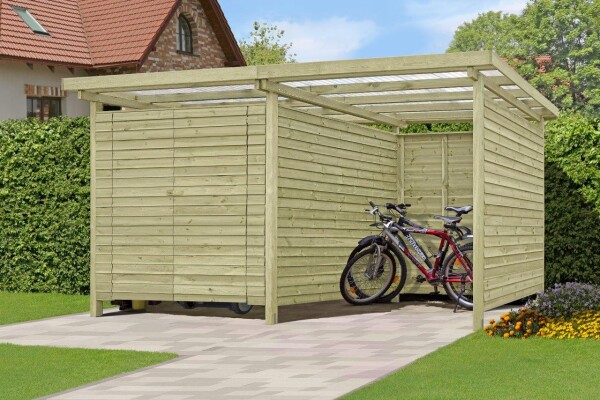 Gerätehaus Helsinki, 408x244x225cm, VE: 1, Art.-Nr.: 65023