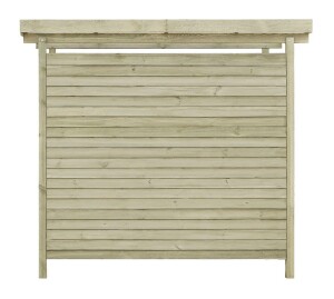 Gerätehaus Riga, 408x244x225cm, VE: 1, Art.-Nr.: 65024 (Ab Lager Lübbecke / Verfügbarkeit auf Anfrage)