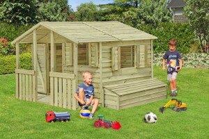 SMART PLUS Felix Kinderspielhaus, 225x216x160cm, VE: 1,...