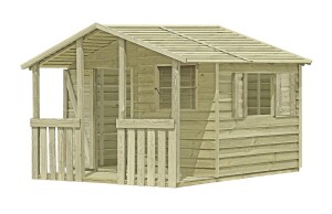 SMART PLUS Felix Kinderspielhaus, 225x216x160cm, VE: 1, Art.-Nr.: 67028