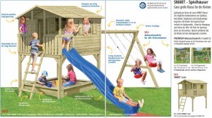 SMART PLUS Leon Stelzenhaus, 225x216x300cm, VE: 1, Art.-Nr.: 67029