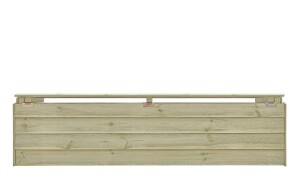 PRIMO Holzbox mit Klappdeckel, grün, 147x43x39cm, VE: 6, Art.-Nr.: 67064