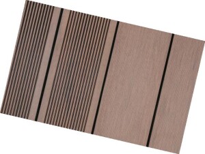 20 x 146 mm VIVADECK® WPC Vintage-Terrassendielen,...